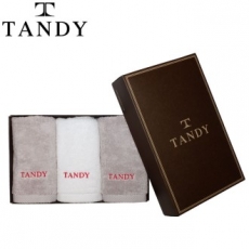 탠디 코마사 럭셔리 40수 핸드타올 3매 세트 40x40cm