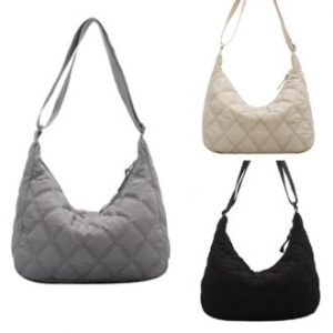 퀼팅 메신저 크로스백 38x26x11cm