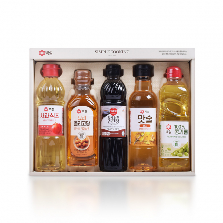 백설 심플 쿠킹세트 3호 / 콩기름 올리고당 맛술 진간장 #2