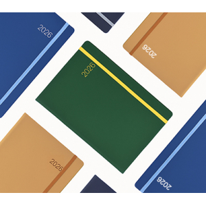 2026 크림 양장 다이어리 밴드형 다이어리