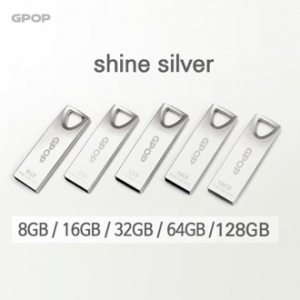 샤인실버 메탈 USB 메모리 8G