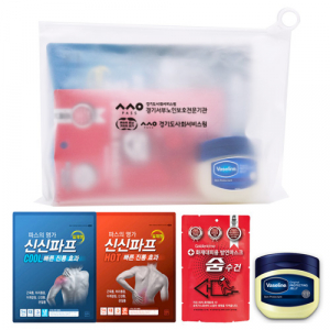 건강돌봄 안전키트 신신파프 숨수건 (대형 / 소형선택) 바세린 3종