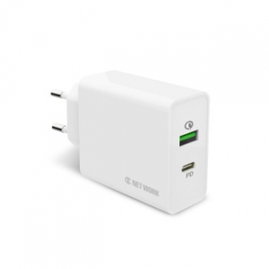 쿠바나 고속 PD 가정용 충전기 38W, 퀵차지 아이 3.0 C타입 멀티 고속충전기 38W USB PD DC-33