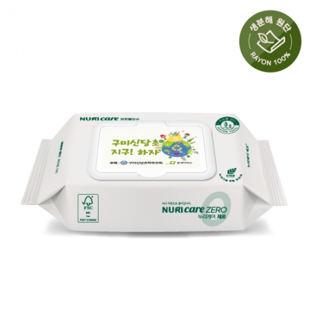 생분해 물티슈 그레이 캡형 30매 (플레인) FSC인증 #2