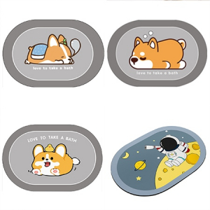 빨아쓰는 규조토 북유럽 주방 욕실 발매트 M