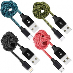 티타늄 페브릭 고속 충전 케이블, 갤럭시 티타늄 고속충전 케이블USB-5핀 2m