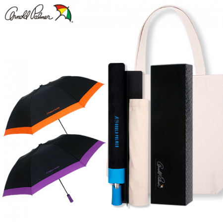 아놀드파마 자동 폰지 칼라 보다 2단우산 & 데일리 베이직 에코백세트 #2