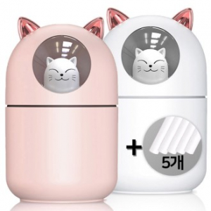 고양이 무드등 미니가습기 DC-A205