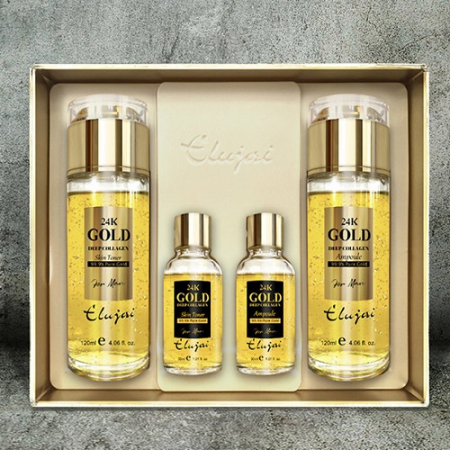 엘루자이 24K 골드 딥 콜라겐 포맨 스킨 앰플세트 #3