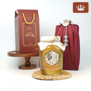 천연벌꿀 호랑이 아카시아꿀 2.4kg 대용량