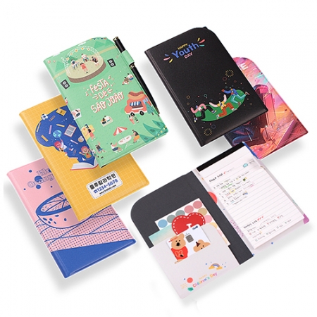 풀컬러 주문제작 포켓형 메모패드(48절) #2
