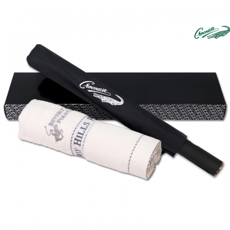 크로커다일 2단우산 타월 세트 A #3