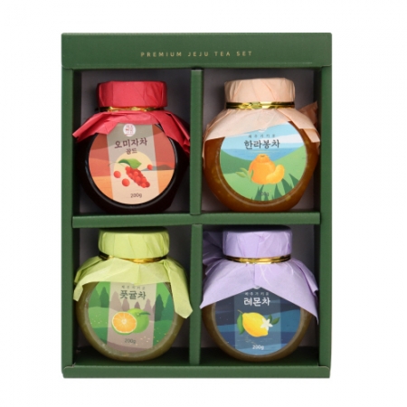 제주 진세트 4종 차 선물 세트 #3