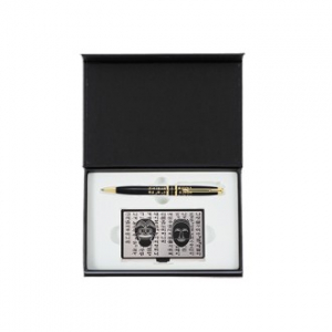 훈민정음 볼펜 훈민 하회탈 금속 명함케이스