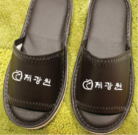 방한슬리퍼, 사무실슬리퍼, 가죽슬리퍼, 슬리퍼인쇄, 가죽실내화, 학교실내화, 학원실내화 #2