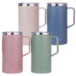 보틀로만 TB 커피를 빚어만든 모카 손잡이 텀블러 600ml