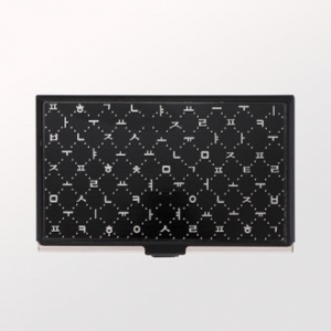 외국인선물  한글세상 금속 명함케이스