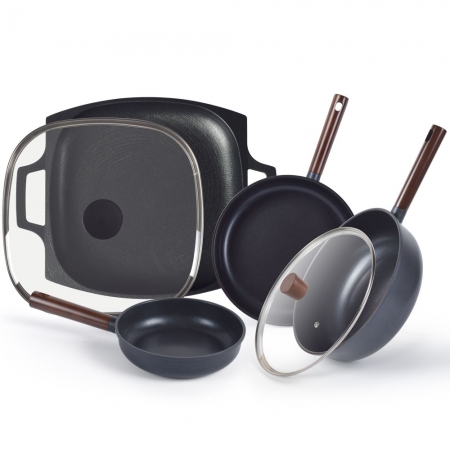 카우프만 가디언 인덕션 그리들 웍팬 5종세트 GR형 #2