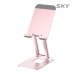 작은이미지: 스카이 웰 솔리드 ES10X 탁상용 메탈 접이식 각도 조절 스마트폰 거치대 #3