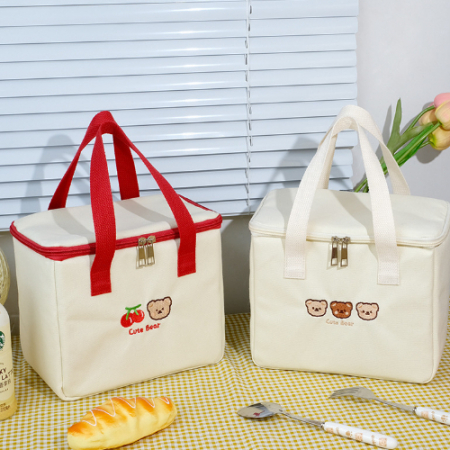 귀여운 곰돌이모양 도시락가방 런치백 #2