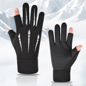 컬러포인트 미끄럼방지 기모장갑 기모안감 스마트터치장갑 방한장갑