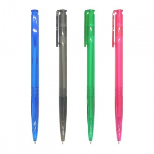 맵시 투명 볼펜 1.0mm // 국산