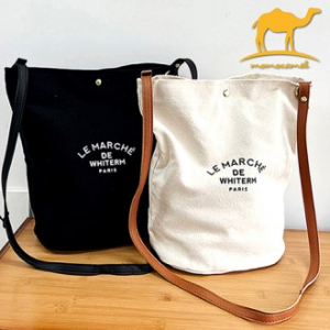 모모카멜 HE20 메신저 버킷백