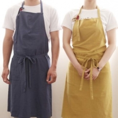EL 빈티지 모노톤 포켓 앞치마 CGH586