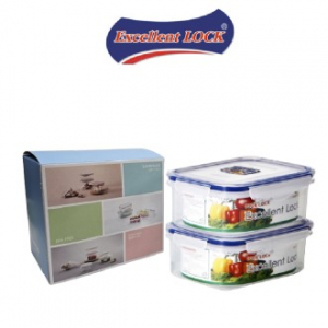 엑설런트락 이벤트 2호 밀폐용기 400ml*2