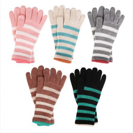 스트라이프롱 니트장갑, 기모장갑, 핑거홀장갑, 스마트 터치장갑, 방한장갑 #2