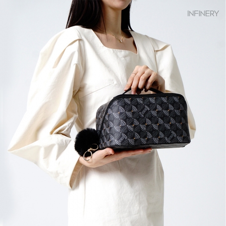 인피너리 오르간 대용량 화장품 파우치, 프리미엄 여행용화장품파우치, 메이크업 생리대파우치 #2