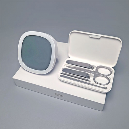 샤오미 손톱깎이 5종세트 + LED 손거울 세트 #2