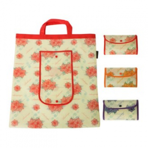 WS.288K 꽃무늬B 똑딱이 장바구니 420*480mm