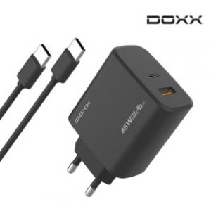 DOXX DX_PD45WPPS 2포트 PD고속 충전기 C to C // 케이블포함