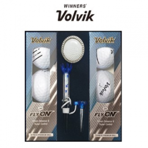 [볼빅] 플라이온 6구 골프공 (3피스)+볼마커+자석티