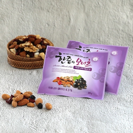 [BONUTS] 건강한 한줌 아로니아 믹스넛 20g×25봉 선물세트(무료배송) #2