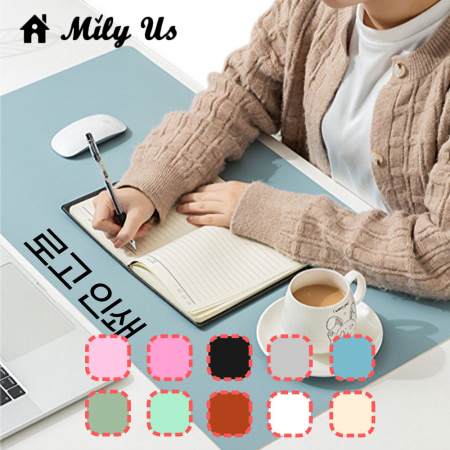 밀리어스 데스크매트 장마우스패드 마우스 키보드 장패드 매트 #2