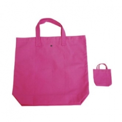 WS.225 장미 에코면 가방 (핑크)