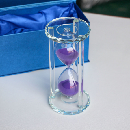 밀리어스 크리스탈 인테리어 모래시계 15분 30분 60분 #2