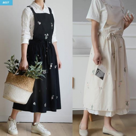 아틀란티스 플라워 방수 원피스 앞치마 #2