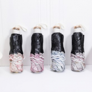 EL 꽃자수 수동양산 3단우산 CHH546