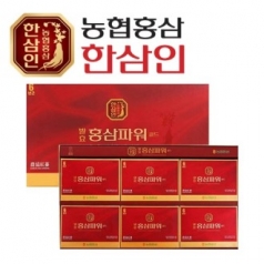 농협 한삼인 발효 홍삼 파워골드 50ml x 30포 + 쇼핑백