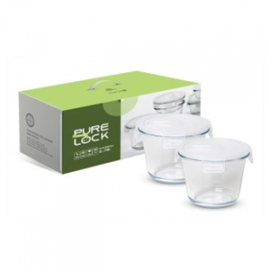 도나티 퓨어락 밀폐용기 깊은원형 2조