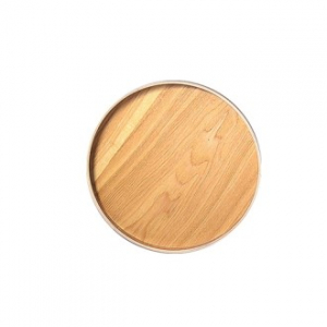 EL 3종 라운드 목재쟁반 CIH052