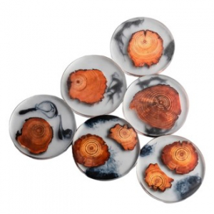 EL 소나무 럭셔리 컵받침 6P CIH181