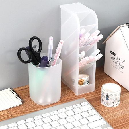 슬림형 책상 펜꽂이 연필꽂이 펜케이스 볼펜꽂이 펜파우치 사무실펜꽂이 펜트레이 펜통 연필통 #4