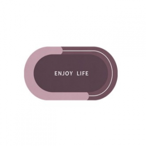 CH897 에코라이프 트랜디 심플리시티 라운드 욕실매트 발매트(40*60)