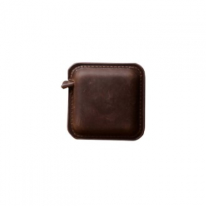 EL 빈티지 레더 라운드 미니줄자 CHH848