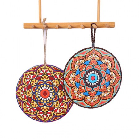 EL 펜던트 꽃 주방 냄비받침 CHH997 #2