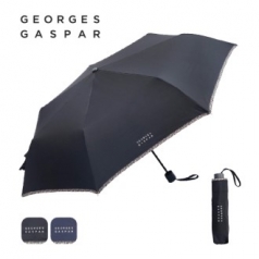 조지가스파 3단 클래식 바이어스 수동 우산